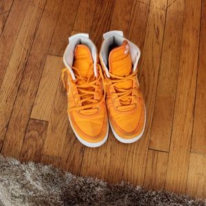 Nike Orange Shoes (High Top)
